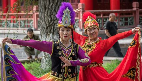 The Colorful People Of Urumqi Xinjiang China Editorial Photo Image