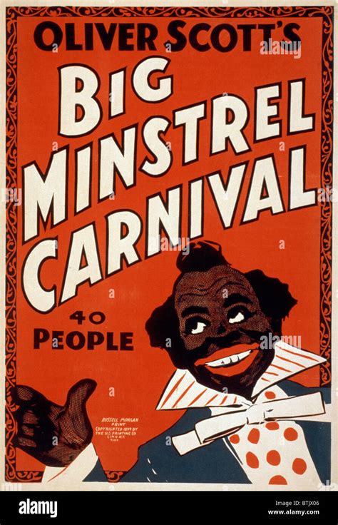 Minstrel Show Hi Res Stock Photography And Images Alamy