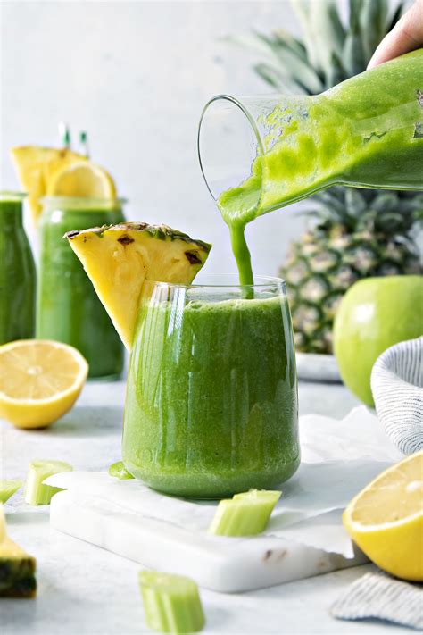 Pineapple Kale Smoothie Recipe Good Life Eats