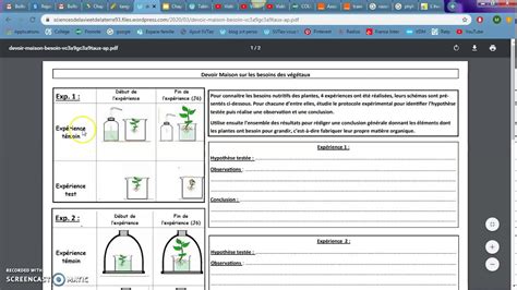 Introducir Imagen Devoir Maison Svt Me S Isme Pdf Fr