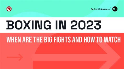 Boxing in 2023: When are the big fights and how to watch? | Squawka