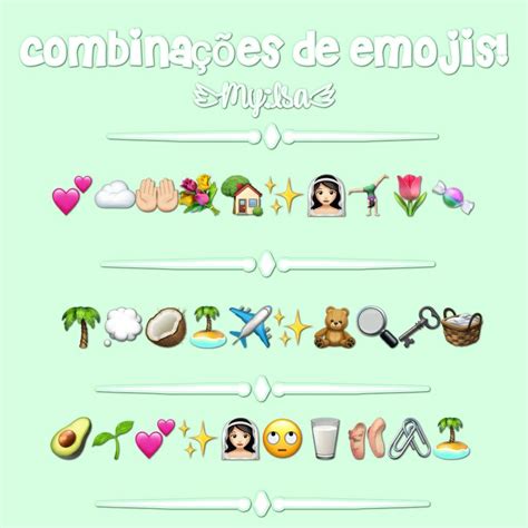 Combinações De Emojis Hey Beli h Combinações de emoji Emoji Emojis