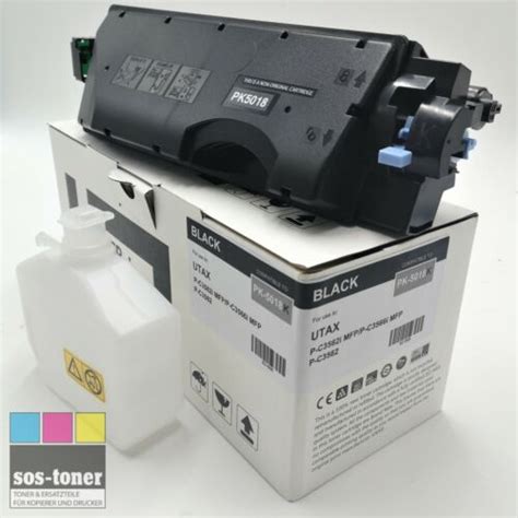 Toner Black für Utax P C3562i MFP P C3566i MFP P C3562 kompatibel zu