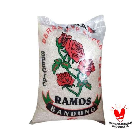 Jual Beras Ramos Bandung Premium 7kg Kemasan Repack Di Seller Pasar