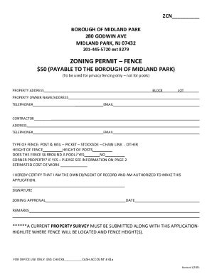 Fillable Online Midland Park Police Department Fax Email Print PdfFiller