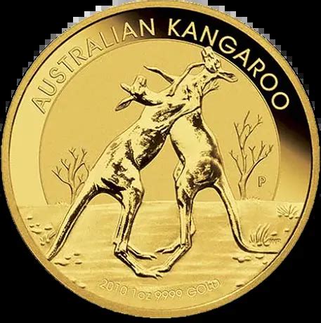 1 Oz Mixed Years Nugget Kangaroo Gold Coin StoneX Bullion