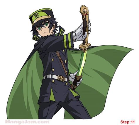 How To Draw Yuichiro Hyakuya From Owari No Seraph Owari No Seraph