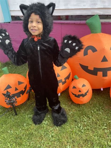 Kid's Purrfect Black Cat Costume | Animal Costumes