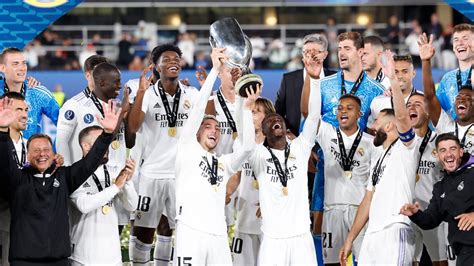 Real Madrid Wins Uefa Super Cup Check Out Their Prize Money