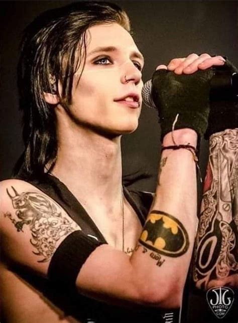 Black Viel Brides Black Veil Brides Andy Foto Bts Andy Sixx Brides With Tattoos Andy Black