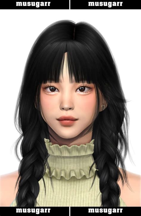 Alannasims Dump Preview Musugarr Sims Hair Sims Sims Anime