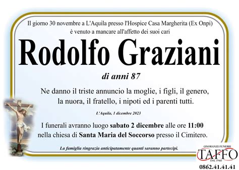 Rodolfo Graziani Taffo Onoranze Funebri