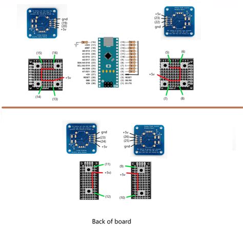 4 Joystick 6 Axis 6 Dof Game Controller