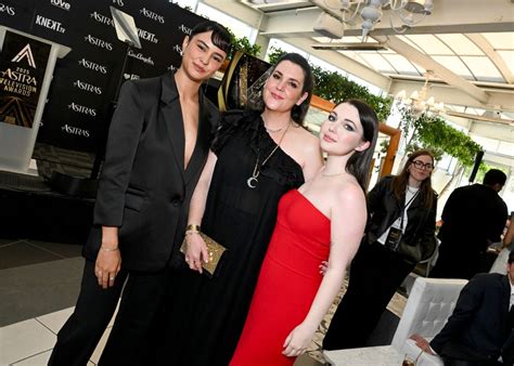 Sammi Hanratty Red Dress Astra Awards Hot Celebs Home