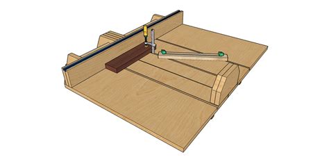 Cross Cut Sled Plans Table Saw Sled Plans Woodworking Etsy Canada