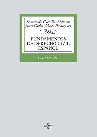 Fundamentos De Derecho Civil Espa Ol Amazon Co Uk Cuevillas Matozzi