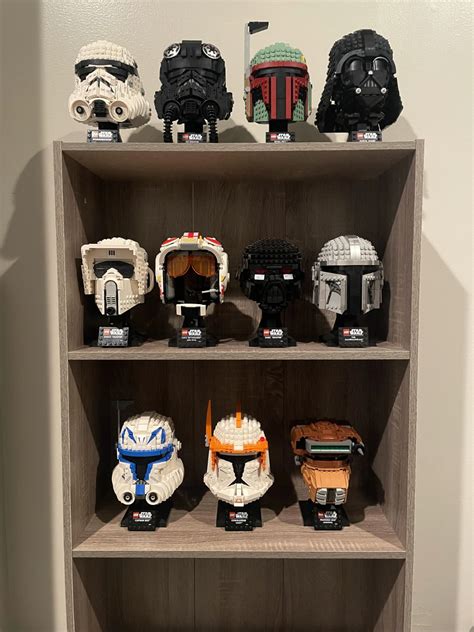 How would you rank the star wars helmet collection from best to worst ? : r/lego