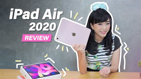 Apple เปิดตัว Ipad รุ่นที่ 10 รีวิว Ipad Air 4 ราคาเริ่มต้น 19900