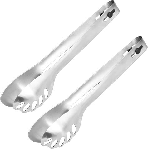 Amazon Hinmay Inch Serving Tongs Stainless Steel Salad Tongs