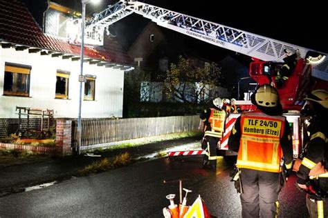 Wohnhaus Brand Bei Kassel Drei Menschen Im Krankenhaus Euro