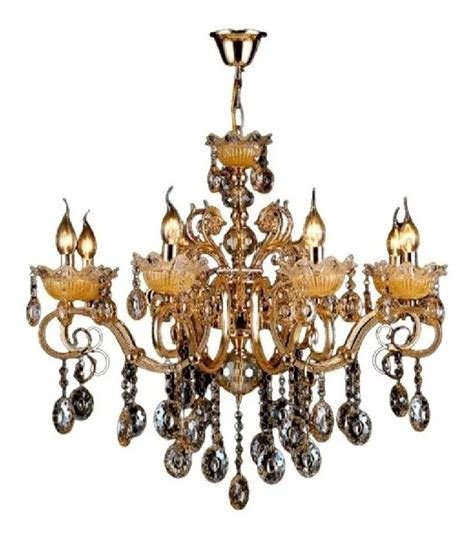 Lustre Candelabro Dourado Bra Os Lta Mercado Livre