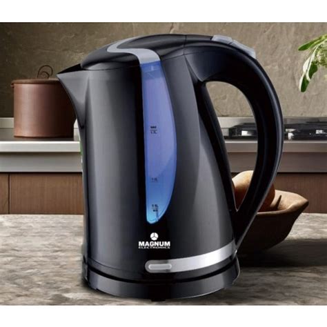 Magnum 1.7Lt Cordless Electric Kettle, Black - Buywise Stores Ltd