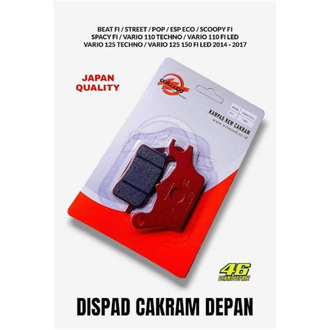 Jual Dispad Disped Kampas Rem Cakram Depan Wilwood Honda Beat F