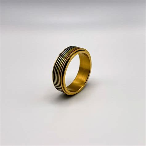 Gold Spinner Ring - Etsy