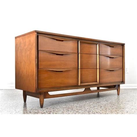 Image Of Mid Century Modern Triple Dresser Credenza Mid Century Modern Interior Design Mid