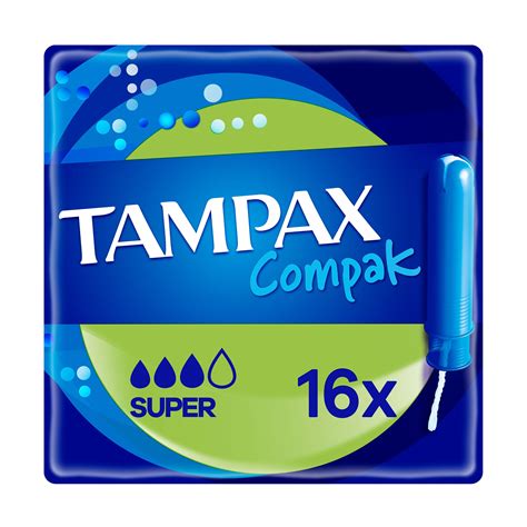 Тампони Tampax Compak Super з аплікатором — купити на EVA.UA ...