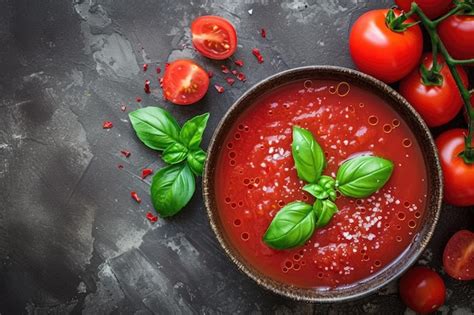 Premium Photo Homemade Tomato Sauce Passata Traditional Recipe Of