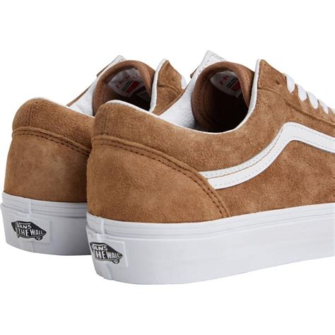 Buy Vans Old Skool Pig Suede Trainers Tobacco Brown