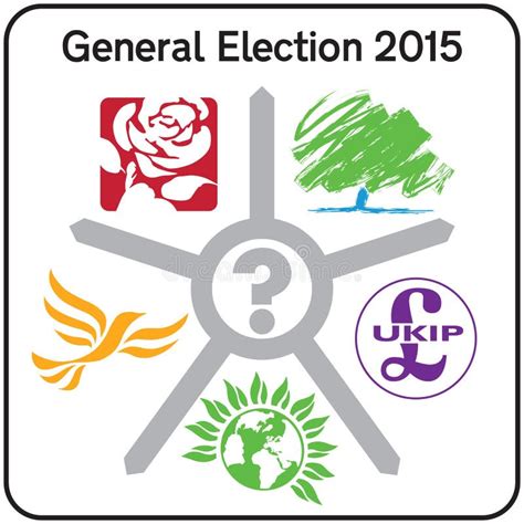 General Election UK Parliamentary Political Party Logos Tag Cloud ...