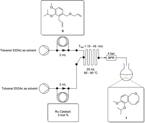 Synthesis Of An 8 Membered Oxygen Containing Benzo Fused Heterocycle