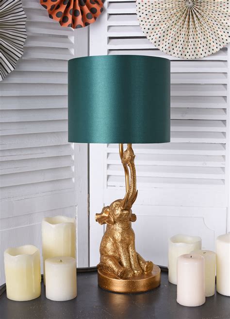 Lampa Figura Z Oty S O Styl Jungle Figury Zwierz T Cm