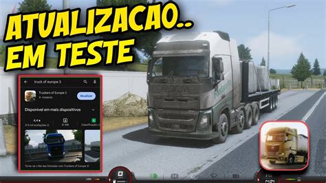 SAIUUMAIS NOVIDADES DA MEGA ATUALIZAÇÃO DO TRUCKERS OF EUROPE 3MAPA