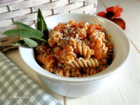 Fusilli al ragù di zucca Cibo etnico Ricette di pasta Ricette