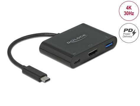 Delock Products 64091 Delock USB Type C Adapter To HDMI 4K 30 Hz With