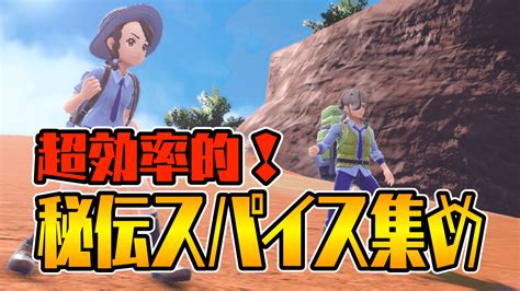 【ポケモンsv】秘伝スパイスが全種類ゲット可能 効率的に集める方法とは【ひでんスパイス色違い厳選】 Game Apps