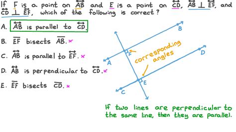 Question Video Identifying A Correct Statement Using Geometric