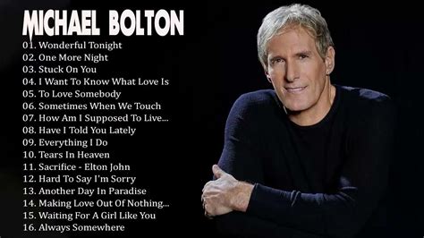 Michael Bolton Greatest Hits Full Album Playlist 2022 The Best Of Michael Bolton Nonstop Songs