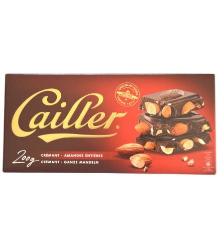 Swiss Chocolate Cailler Of Switzerland Made In Switzerland