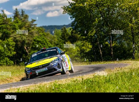 Rumeau Sarah Amblard Julie Opel Corsa Rally Action During The