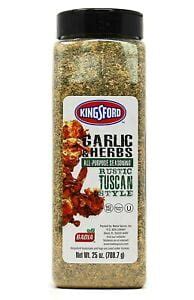 Kingsford Garlic Herbs All Purpose Rustic Tuscan Style Oz