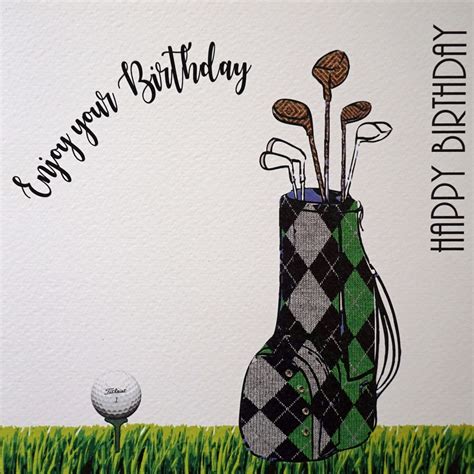 Golf Birthday Card By Bhappystamper At Splitcoaststampers Happy