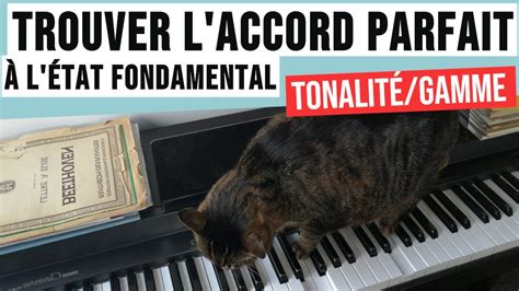 Trouver L Accord Parfait L Tat Fondamental D Une Tonalit Gamme