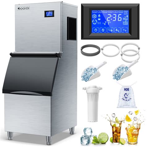 Coolski Commercial Ice Maker Machine Lb H Air Cooled Ice