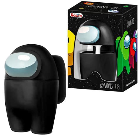 Boneco Among Us Brinquedo Desmontavel 10cm Preto Rosita Shopee Brasil