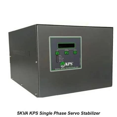 5kva Kps Single Phase Servo Stabilizer At ₹ 7000piece Servo Voltage