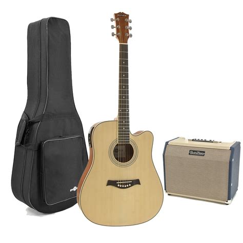 Disc Deluxe Dreadnought Guitar And W Subzero Pack Ovangkol At